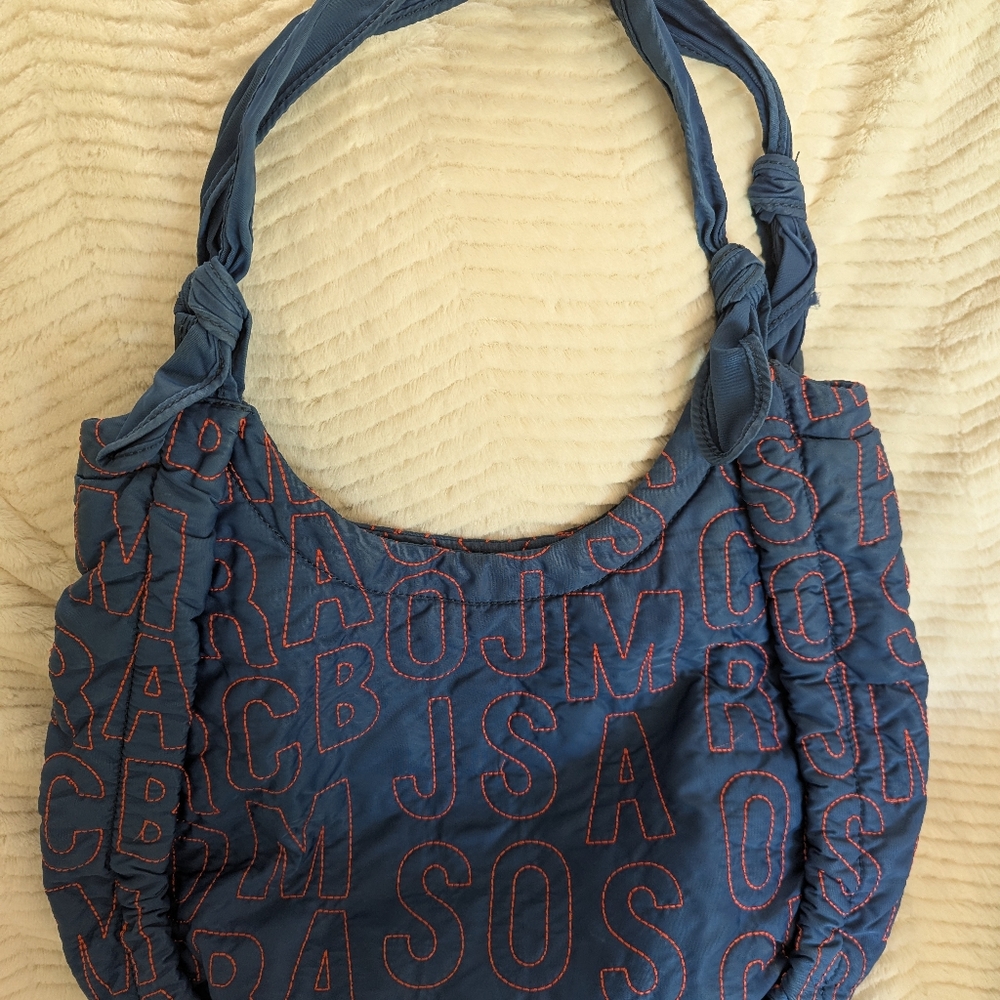 Marc Jacobs Nylon Tote Bag Blue/Red - Picture 4 of 7